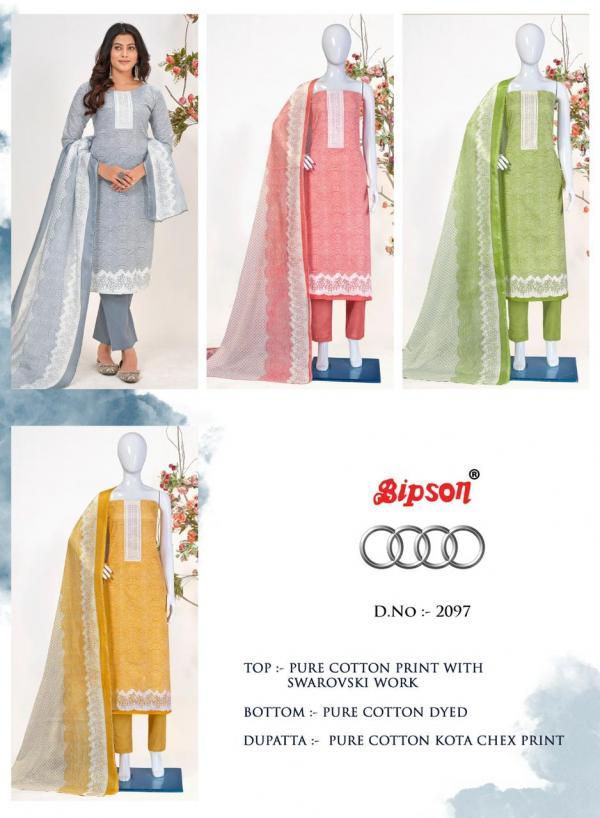 Bipson Audi 2097 New Classic Designer Dress Material Collection